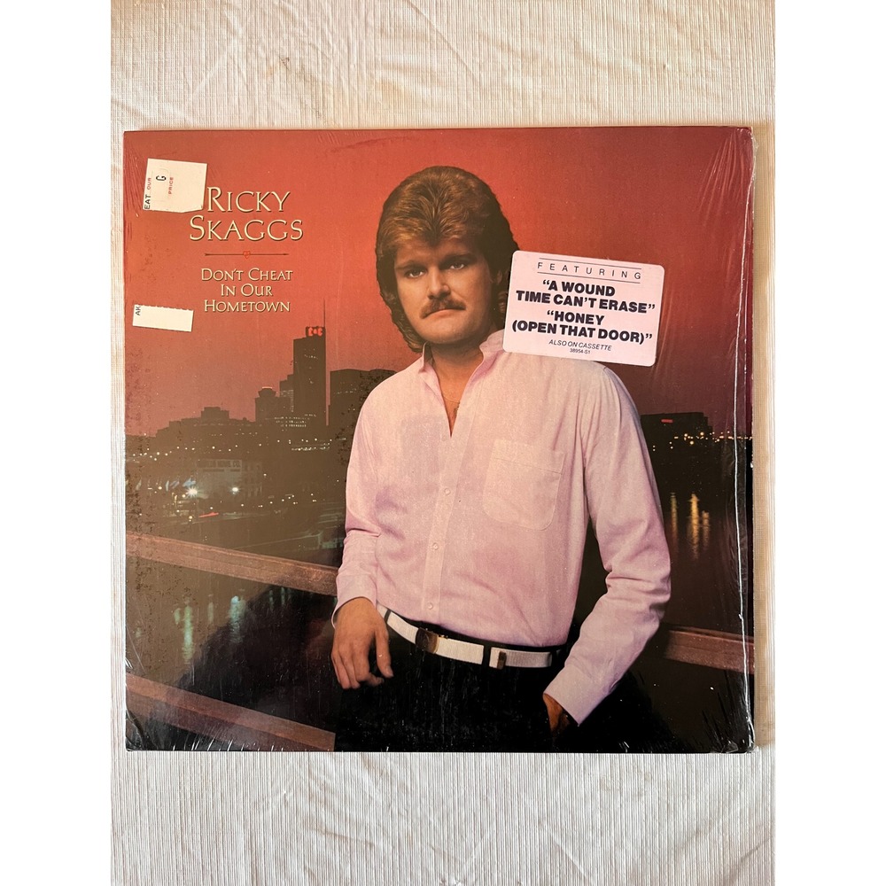 Ricky Skaggs Don't Cheat In Our Hometown Vinyl LP 1983 Sealed Epic FE 38954